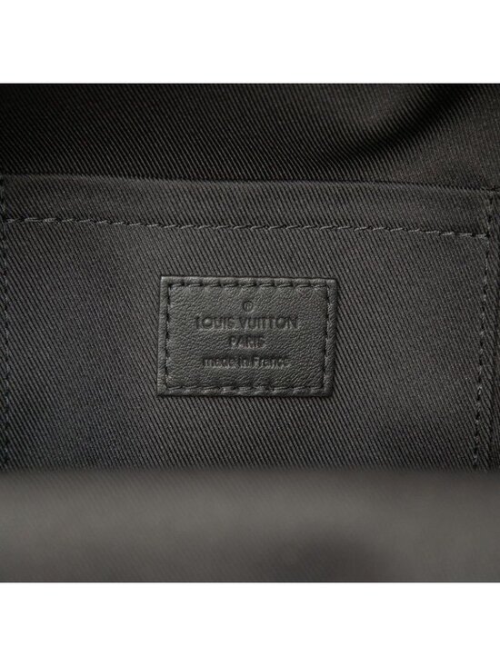 Louis Vuitton Monogram Reverse Palm Springs Backpack Mini Brown Black Leather